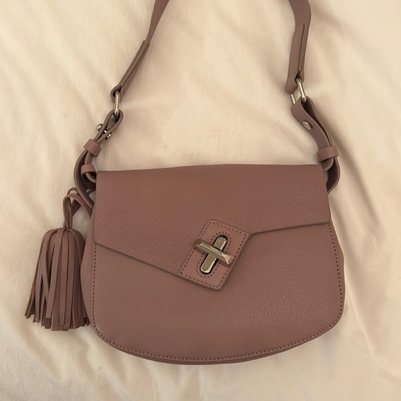 Ela Leather Crossbody Bag - Never Used - Picture 1 of 4